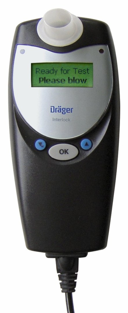 Draeger Interlock XT ignition interlock device, California-certified